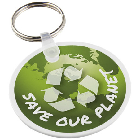 Llavero reciclado en forma de circulo Tait