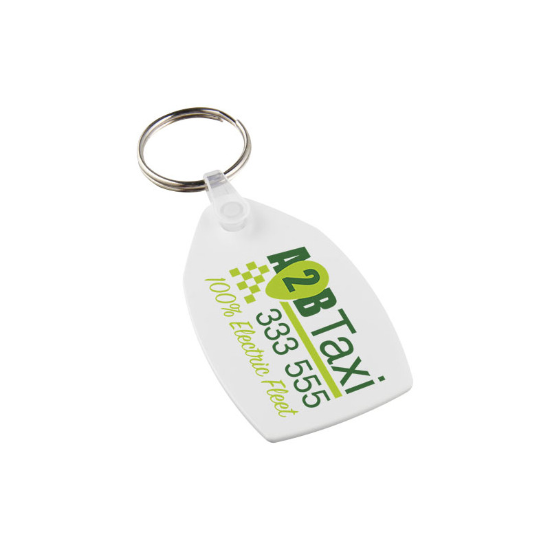 Llavero reciclado en forma de rectangulo Tait