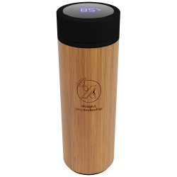 Botella inteligente de bambu de 500 ml SCXdesign D11