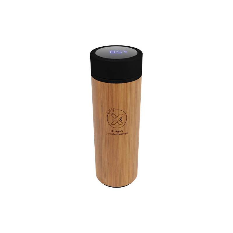 Botella inteligente de bambu de 500 ml SCXdesign D11
