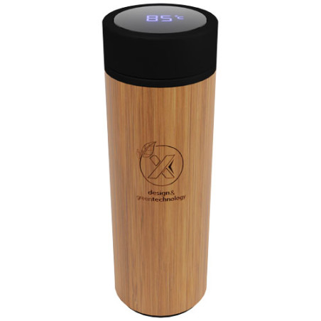 Botella inteligente de bambu de 500 ml SCXdesign D11