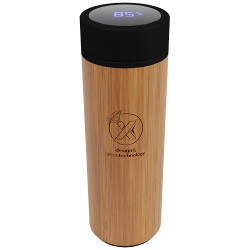 Botella inteligente de bambu de 500 ml SCXdesign D11
