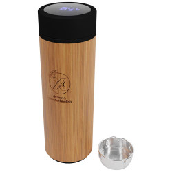 Botella inteligente de bambu de 500 ml SCXdesign D11
