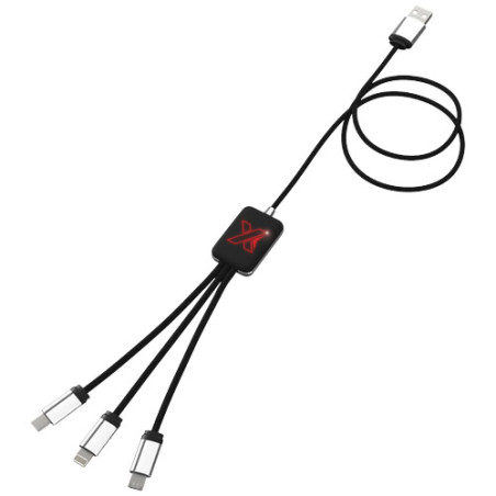 SCXdesign C17 easy to use light up cable retroiluminado