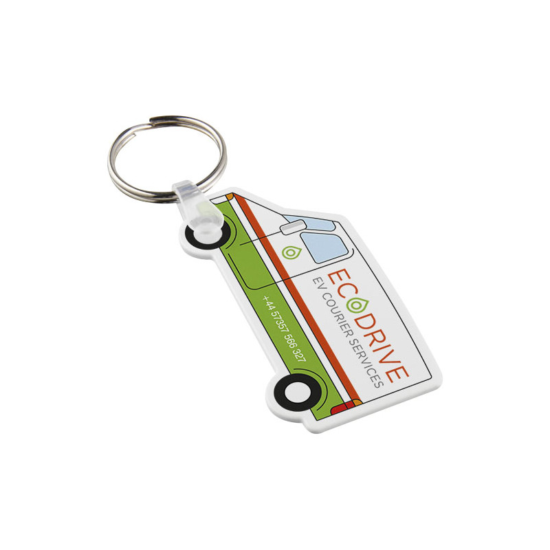 Llavero reciclado en forma de furgoneta Tait