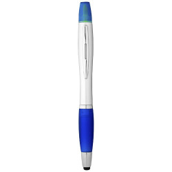 Boligrafo stylus y marcador fluorescente Nash tinta negra