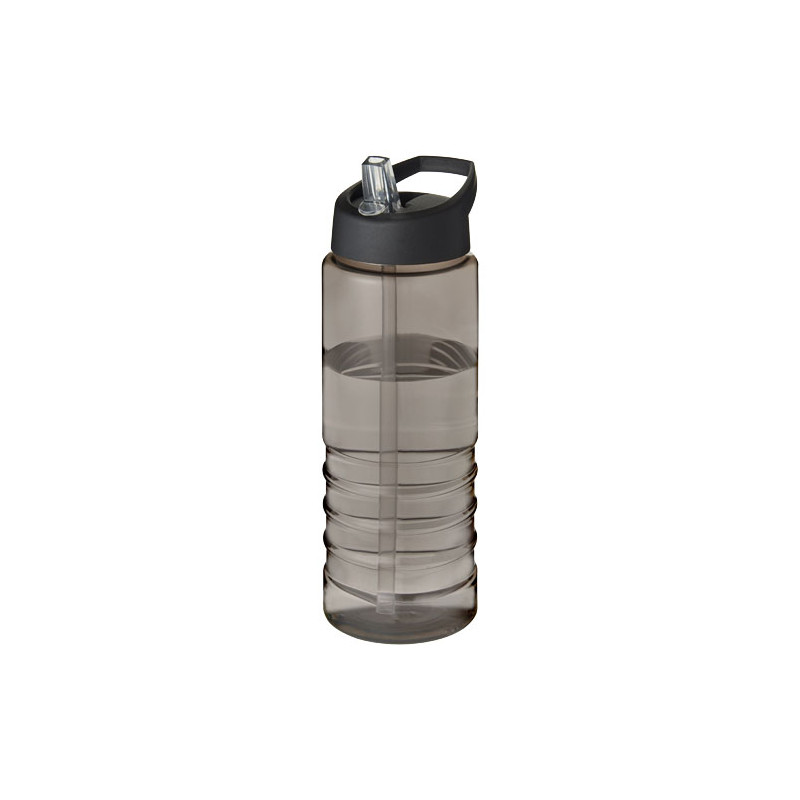 Bidon deportivo con tapa con boquilla de 750 ml H2O ActiveR Eco Treble