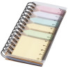 Libreta con espiral y notas adhesivas de colores Spinner