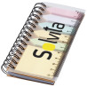 Libreta con espiral y notas adhesivas de colores Spinner