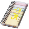 Libreta con espiral y notas adhesivas de colores Spinner