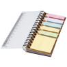 Libreta con espiral y notas adhesivas de colores Spinner