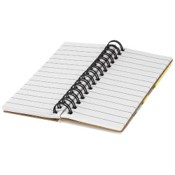 Libreta con espiral y notas adhesivas de colores Spinner