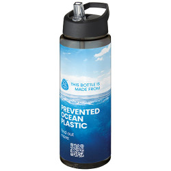 Bidon deportivo con tapa con boquilla de 850 ml H2O ActiveR Eco Vibe
