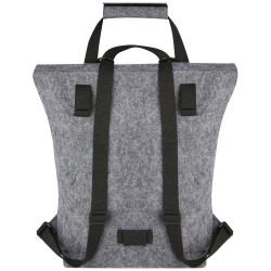 Bolsa para bicicleta enrollable de fieltro reciclado GRS de 13 L Felta