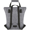 Bolsa para bicicleta enrollable de fieltro reciclado GRS de 13 L Felta
