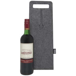 Bolsa de vino de fieltro reciclado GRS de 75 cl Felta