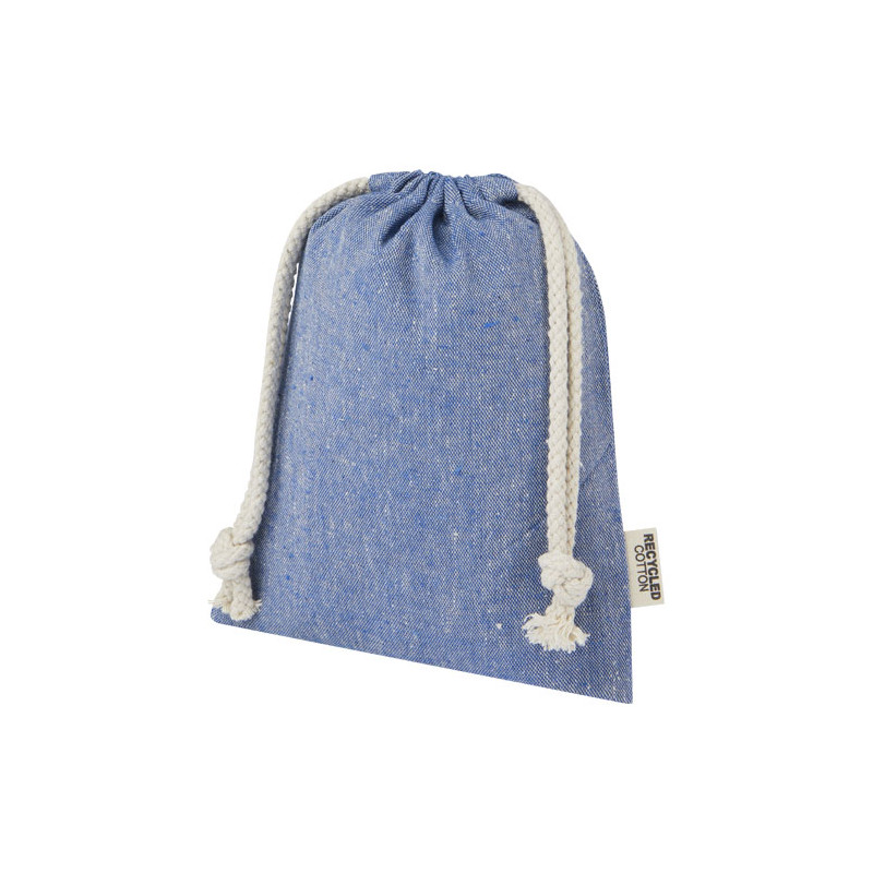 Bolsa de regalo pequena de 05 l de algodon reciclado GRS de 150 g m Pheebs