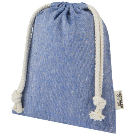 Bolsa de regalo pequena de 05 l de algodon reciclado GRS de 150 g m Pheebs