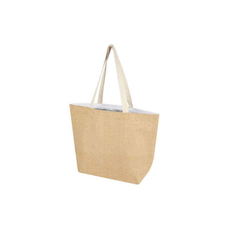 Bolsa Tote isotermica de yute de 300 g m de 12 L Juta