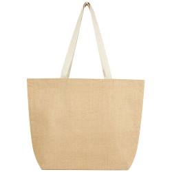 Bolsa Tote isotermica de yute de 300 g m de 12 L Juta