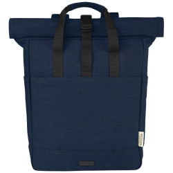 Mochila enrollable de 15 L para portatil de 15 de lona reciclada GRS Joey