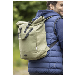 Mochila enrollable de 15 L para portatil de 15 de lona reciclada GRS Joey
