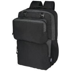 Mochila para portatil de 15 reciclada GRS en dos tonos de 14 L Trailhead