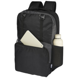 Mochila para portatil de 15 reciclada GRS en dos tonos de 14 L Trailhead