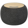 Altavoz de bambu RPET BluetoothR y base de carga inalambrica Ecofiber