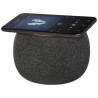 Altavoz de bambu RPET BluetoothR y base de carga inalambrica Ecofiber