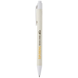 Boligrafo fabricado con cartones de leche recilados Dairy Dream tinta negra