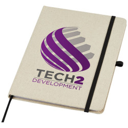Libreta de tapa dura de algodon organico Tutico