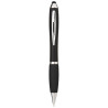 Boligrafo stylus de color con empunadura negra Nash tinta azul