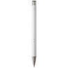 Boligrafo de aluminio reciclado Moneta tinta negra