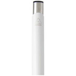 Boligrafo de aluminio reciclado Moneta tinta negra
