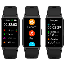Pulsera inteligente multideporte con GPS Prixton AT806