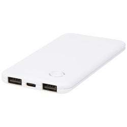 Bateria externa dual fina de 4000 mAh Slender