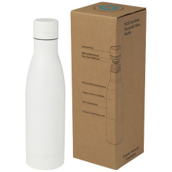 Bidon con aislamiento al vacio de 500 ml de cobre de acero inoxidable reciclado con certificacion RCS Vasa