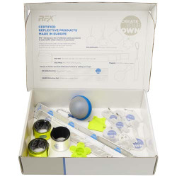 Kit de muestras de productos reflectantes