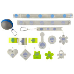 Kit de muestras de productos reflectantes