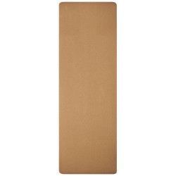 Esterilla de corcho para yoga Trikona