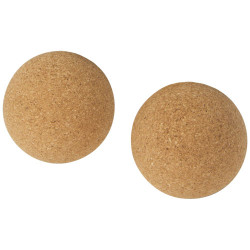 Pelota de corcho para yoga Trikona Set dos unidades