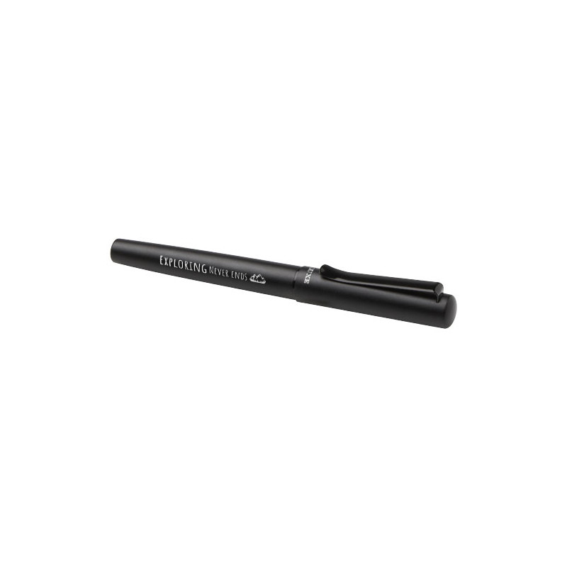 Pluma estilografica de aluminio reciclado Lucetta tinta negra