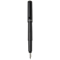 Pluma estilografica de aluminio reciclado Lucetta tinta negra
