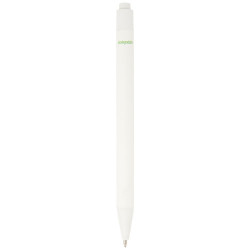 Boligrafo monocromatico de papel reciclado con acabado mate Chartik tinta negra