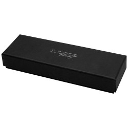 Set de boligrafo y rollerball de acero inoxidable reciclado Didimis tinta negra