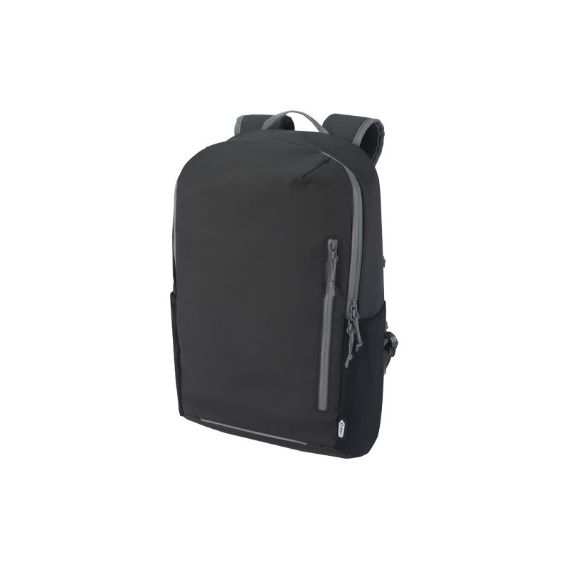 Mochila para portatil de 15 de material reciclado GRS resistente al agua de 21 l Aqua