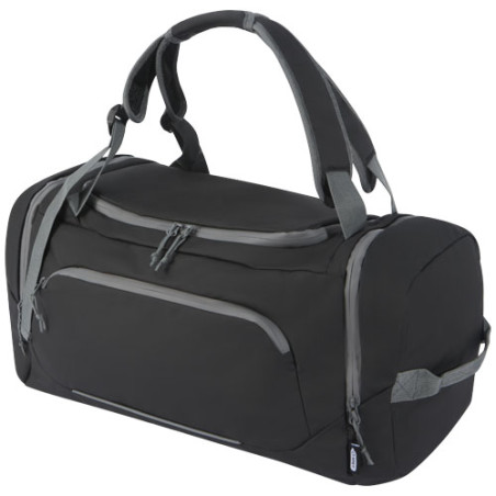 Mochila de lona resistente al agua de material reciclado GRS de 35 l Aqua