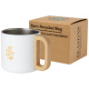 Taza de acero inoxidable reciclado con certificado RCS con aislamiento de cobre de 360 ml Bjorn