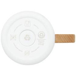 Taza de acero inoxidable reciclado con certificado RCS con aislamiento de cobre de 360 ml Bjorn